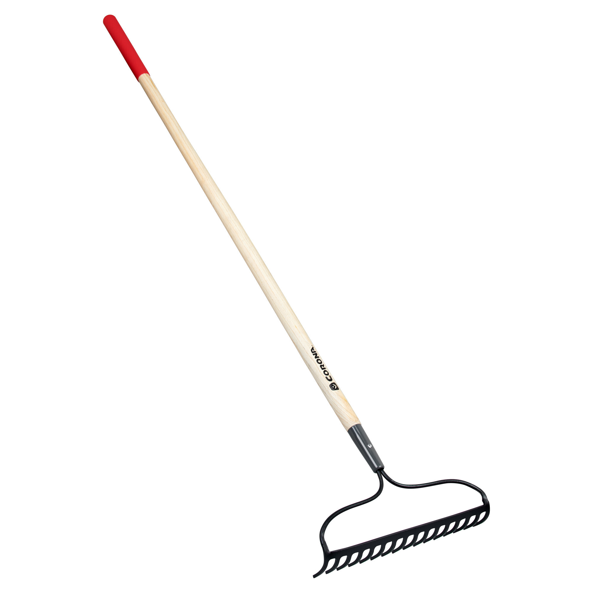 Corona Forged Bow Rake — 16in. Head, 16 Tines, Hardwood Handle, Model# RK16000